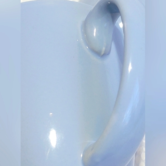 Vintage Three Corelle Light Periwinkle Country Blue Stoneware Coffee Mug Tea Cup - Picture 14 of 17
